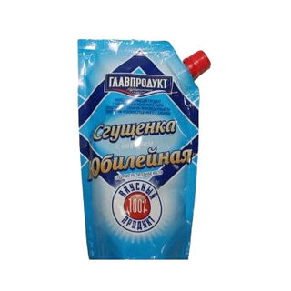 Сгущенка с сахаром Юбилейная Главпродукт 8,5 %, 270